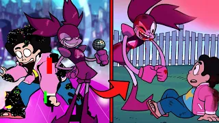 References in Pibby Corrupted Steven Universe & Spinel x FNF | Come and Learn with Pibby