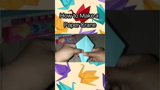How to Make a Paper Crane?