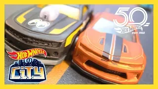 CRAZY CAMARO COMPETITION! | Hot Wheels City: Season 2 | Episode 7 | @HotWheels