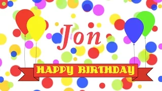 Happy Birthday Jon Song