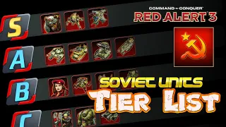 Soviet Units Competitive Tier List | Red Alert 3