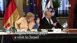 Angela Merkel bids farewell with pledge to ‘always’ defend Israel