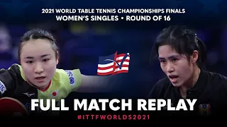 FULL MATCH | ITO Mima (JPN) vs SAWETTABUT Suthasini (THA) | WS R16 | #ITTFWorlds2021