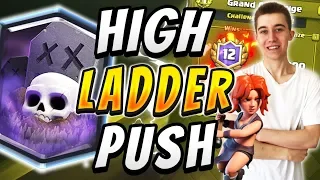 TOP TROPHY PUSHING! Best Ladder Graveyard Deck — Clash Royale