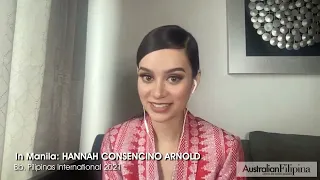 Hannah Arnold on meeting Pia Wurtzbach