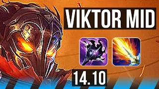 VIKTOR vs LUX (MID) | Quadra, 14/3/11, Dominating | BR Diamond | 14.10