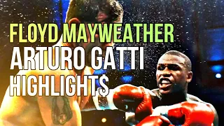 Floyd "maney" Mayweather vs Arturo Gatti | HIGHLIGHTS