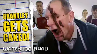 Grantley Gets a Face-full During Food Prank! | Waterloo Road