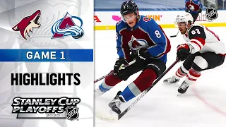 NHL Highlights | First Round, Gm1 Coyotes @ Avalanche - Aug. 12, 2020