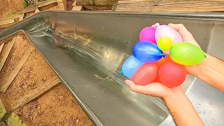 Super Slide Marble Balloons Run Race ASMR