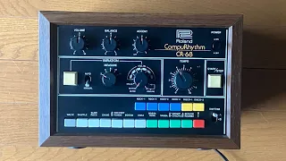 Roland CompuRhythm CR-68 test［organ69］