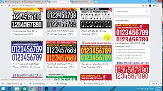How to dowload fonts on FCTONTS website