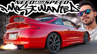 COLOCARAM MEU ECLIPSE DA VIDA REAL NO NFS MOST WANTED BRASIL!!! (NOVIDADES DA VERSÃO BETA) 🔥