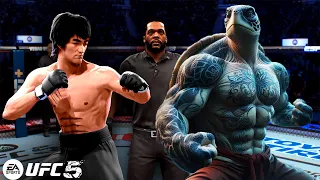 UFC 5 | Bruce Lee vs. Turtle Jock Fighter (EA Sports UFC 5)