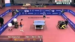 Vladimir Samsonov vs. Ma Long 2005 ITTF Pro Tour German Open Final