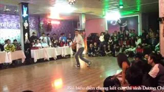 [S-FIRE STUDIO] HANOI SALSA SOLO 2012 - FINAL DANCE - DUONG CHI QUYET