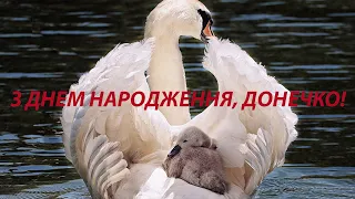 З ДНЕМ НАРОДЖЕННЯ, ДОНЕЧКО! З ДНЕМ НАРОДЖЕННЯ