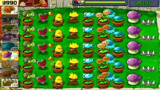 Plants vs Zombies | SURVIVAL Day I Team Plants V's All Zombies GAMEPLAY FULL HD 1080p 60hz