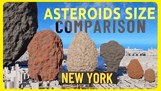 ASTEROIDS Size Comparison | HOW BIG IS IT? | 3D Animation