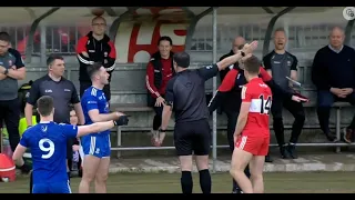 Rory Gallagher v Conor McManus - Yellow Card Incident - Derry v Monaghan -2023 Football Championship