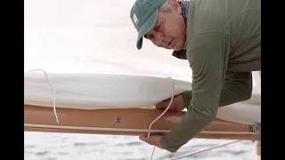 How to reef a Marshall Catboat sail