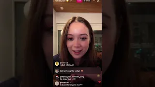 Laufey Incredible Jazz Musician and Singer - Instagram Live - 23 Dec 2023