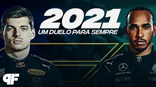 2021: UM DUELO PARA SEMPRE - Revivendo Temporadas #5 - Primeira Fila F1