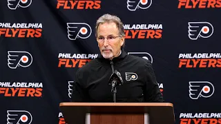 3/18 PHI vs. BUF Pregame: John Tortorella