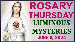 The Rosary Today I Thursday I June 6 2024 I The Holy Rosary I Luminous Mysteries