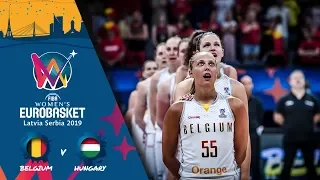 Belgium v Hungary - Full Game - FIBA Women's EuroBasket - Final Round 2019