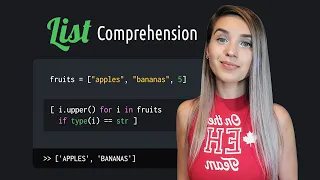 List Comprehension - BEST Python feature !!! Fast and Efficient