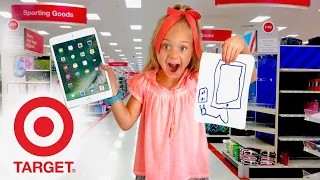 Anything 6 Year Old Everleigh Can Draw, We'll Pay For!!! - Challenge