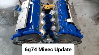 6g74 dohc mivec turbo update.