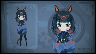 Live2d Model Showcase [Kurou]