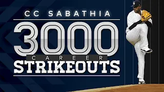 CC Sabathia Joins the 3,000 Strikeout Club | New York Yankees