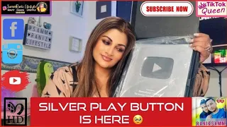 Come Unbox With Me My YouTube Silver Play Button 🥳🫰🫶