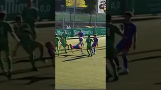 Fermin Lopez Goal 🔥 Bicycle Kick 🔥 (U-19 2022) #football #soccer #ferminlopez #skills #bicyclekick