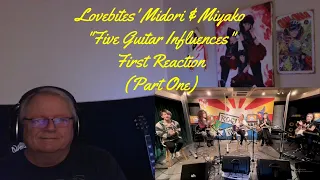 Lovebites' Midori & Miyako - "Five Guitar Influences" - (Part One) - First Reaction