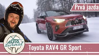Švédske Laponsko s Toyotou RAV4 GR Sport