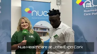 Nua Healthcare exhibiting at Jobs Expo Cork - 14th May 2022