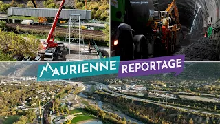 Maurienne Reportage #301 Lyon-Turin – Creusement du tunnel de base à Saint Julien Montdenis