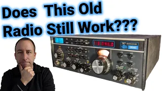 Classic Ham Radio: Does this 40 Year old Drake TR7 Still Work???