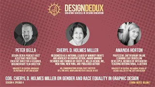 036. Cheryl D. Holmes Miller on Gender and Race Equality in Graphic Design (S4E4)