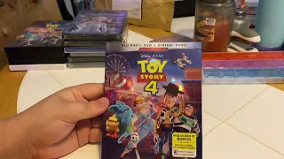 Toy Story 4 Blu-ray Unboxing