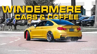 Windermere Cars and Coffee | July 2023 | Leaving Dezerland, Exhaust sounds  #carsandcoffee