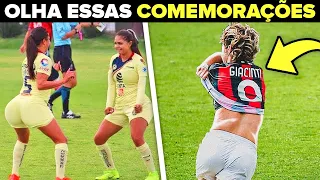 As Melhores Comemorações no Futebol Feminino