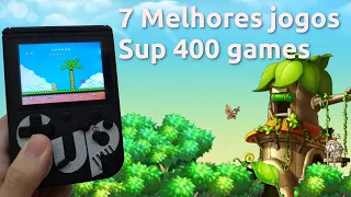 7 MELHORES JOGOS DO VIDEOGAME PORTÁTIL SUP 400 GAMES IN 1