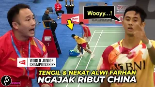 Ngajak China Ribut di Final.! Mental Tengil Alwi Farhan Bawa Juara World Junior Championships 2023