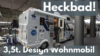 HECKBAD WOHNMOBIL! 😁 3,5t Design Camper Ahorn 640 2024