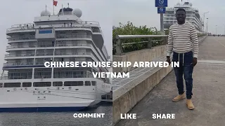 China's Cruise ship In Vietnam.